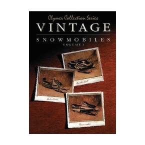 Clymer Manuel Vintage Snowmobiles Volume 1