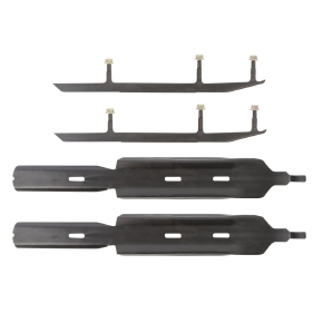 SnowTracker Lisses de ski semi-agressives auto-aiguisantes et U-Blade