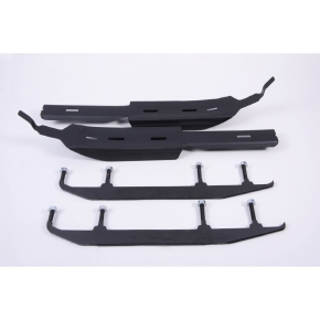 SnowTracker Lisses de ski agressives auto-aiguisantes et U-Blade