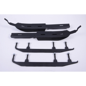 SnowTracker Lisses de ski agressives auto-aiguisantes et U-Blade