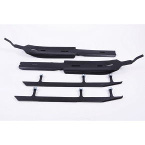 SnowTracker Lisses de ski semi-agressives auto-aiguisantes et U-Blade