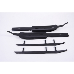 SnowTracker Lisses de ski semi-agressives auto-aiguisantes et U-Blade