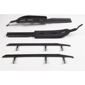 SnowTracker Lisses de ski semi-agressives auto-aiguisantes et U-Blade
