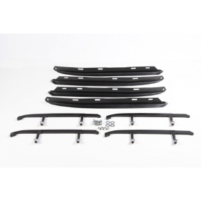 SnowTracker Lisses de ski semi-agressives auto-aiguisantes et U-Blade