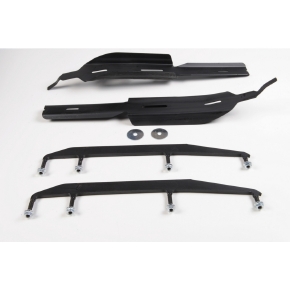 SnowTracker Lisses de ski agressives auto-aiguisantes et U-Blade