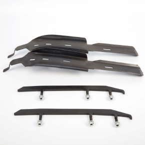 SnowTracker Lisses de ski semi-agressives auto-aiguisantes et U-Blade