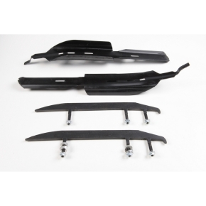 SnowTracker Lisses de ski agressives auto-aiguisantes et U-Blade
