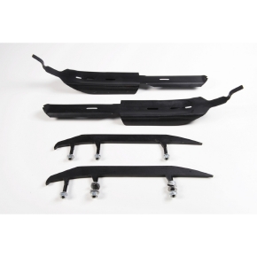 SnowTracker Lisses de ski agressives auto-aiguisantes et U-Blade