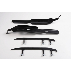 SnowTracker Lisses de ski semi-agressives auto-aiguisantes et U-Blade