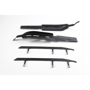 SnowTracker Lisses de ski semi-agressives auto-aiguisantes et U-Blade
