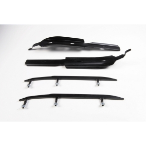 SnowTracker Lisses de ski semi-agressives auto-aiguisantes et U-Blade