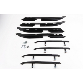 SnowTracker Lisses de ski semi-agressives auto-aiguisantes et U-Blade