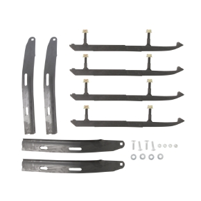 SnowTracker Lisses de ski semi-agressives auto-aiguisantes et U-Blade