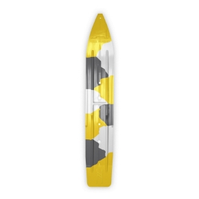 SlydogSkis Ski Hell Hound Camo de 7 1/4 po, à l'unité