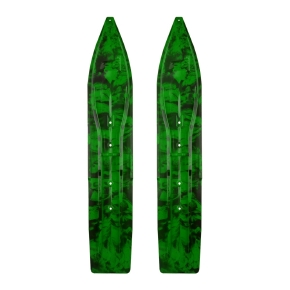 SlydogSkis Ski Powder de 8po, paire