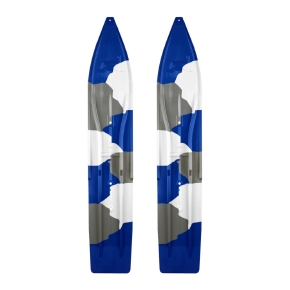 SlydogSkis Ski Powder Camo de 8po, paire