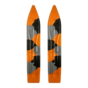 SlydogSkis Ski Powder Camo de 8po, paire