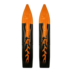 SlydogSkis Ski Powder Camo de 8po, paire