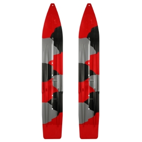 SlydogSkis Ski Powder Camo de 7po, paire