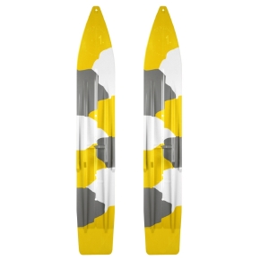 SlydogSkis Ski Powder Camo de 7po, paire