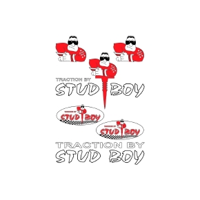 StudBoy Feuille d'autocollant Stud Boy