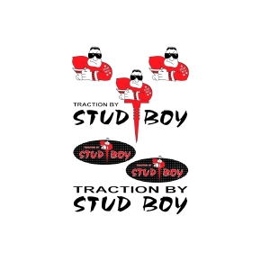 StudBoy Feuille d'autocollant Stud Boy